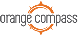 orange compass logo